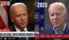 Side-by-side photo shows how drastically Joe Biden has aged since 2016. At this rate, could he even last another four years?