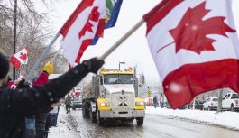 Canada fights the mandate protestors by creating another mandate. This time making it illegal to give fuel to protestors.