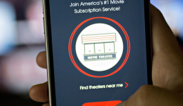 Moviepass app allows you to watch a dystopian sci-fi movie while simultaneously living in one. App tracks your eyes to make sure you watch the ads.